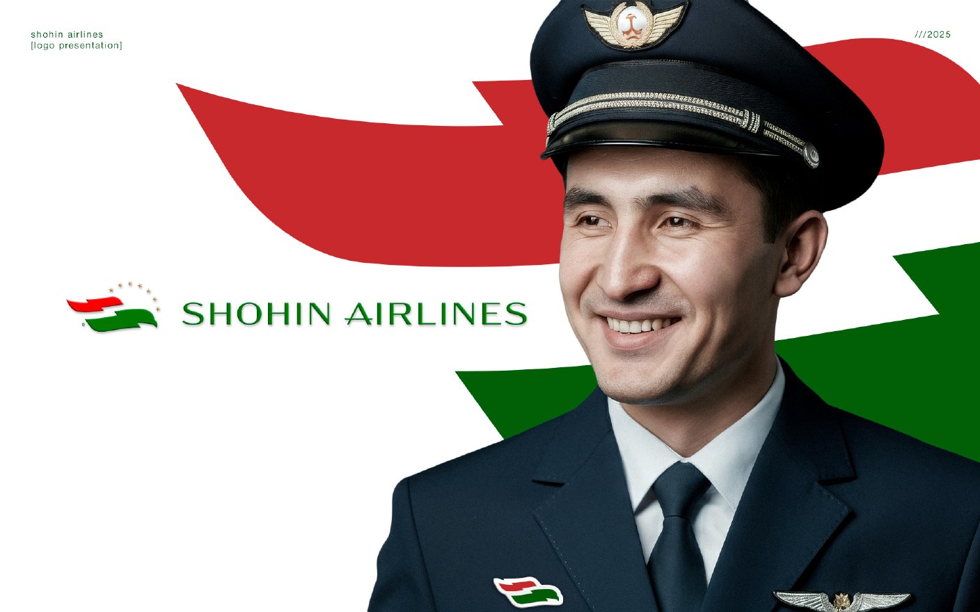 Third Shohin Airlines concept applied to crew uniform